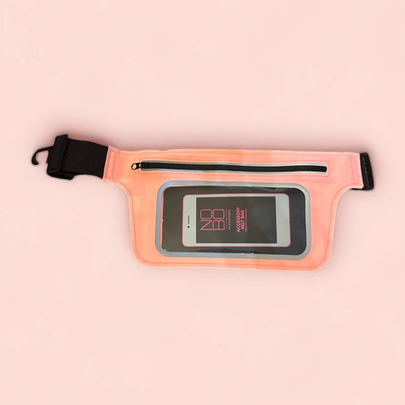 NEW No Boundaries - Accessories Belt Bag Fanny Pack Pink - Picture 1 of 1
